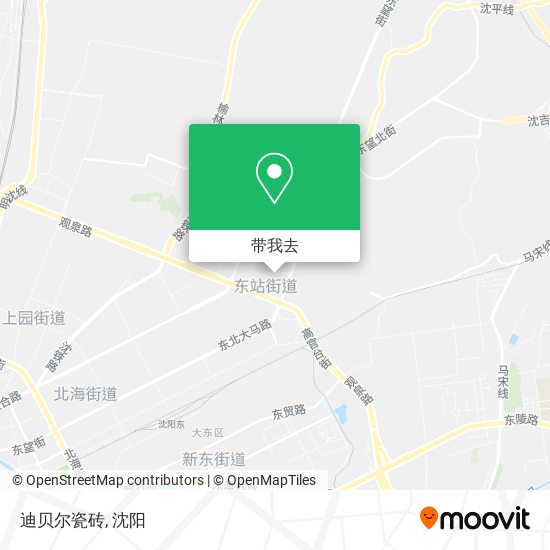 迪贝尔瓷砖地图
