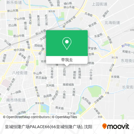 皇城恒隆广场PALACE66(66皇城恒隆广场)地图