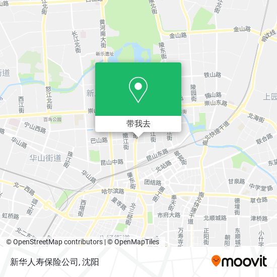 新华人寿保险公司地图