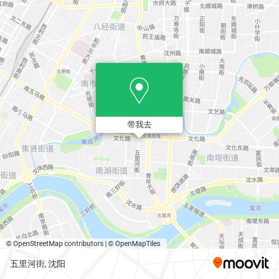 五里河街地图
