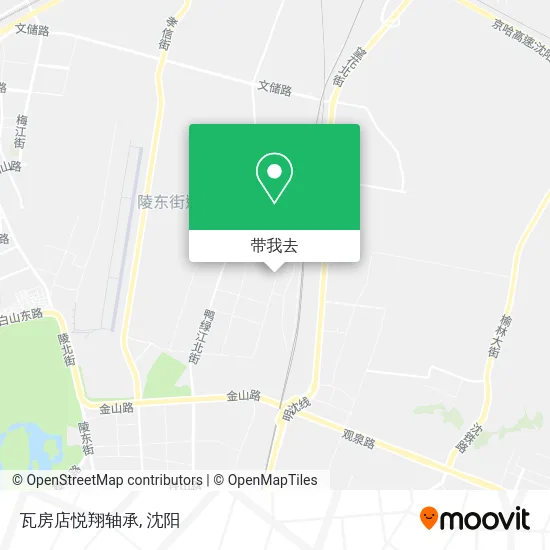 瓦房店悦翔轴承地图