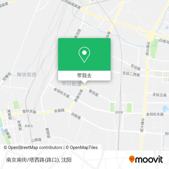 南京南街/塔西路(路口)地图
