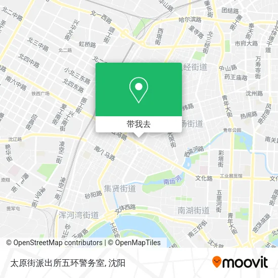 太原街派出所五环警务室地图