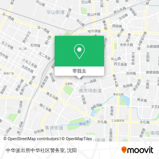 中华派出所中华社区警务室地图