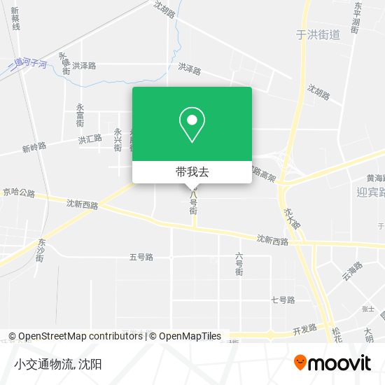 小交通物流地图