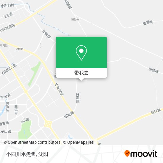 小四川水煮鱼地图