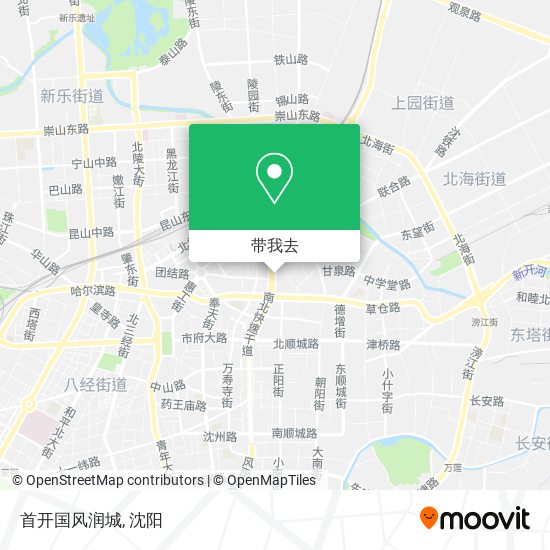 首开国风润城地图