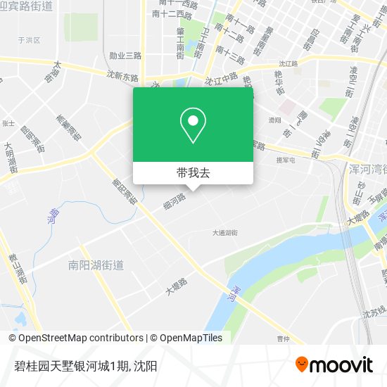 碧桂园天墅银河城1期地图