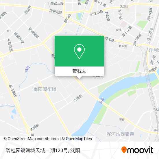 碧桂园银河城天域一期123号地图