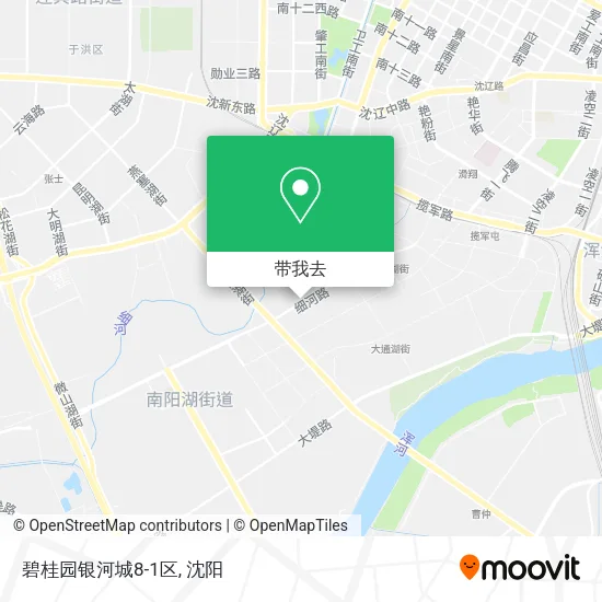 碧桂园银河城8-1区地图