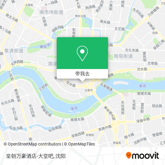 皇朝万豪酒店-大堂吧地图