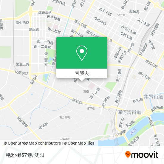 艳粉街57巷地图