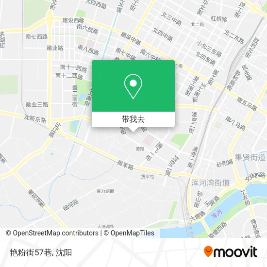 艳粉街57巷地图