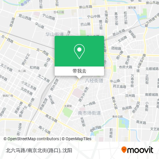 北六马路/南京北街(路口)地图