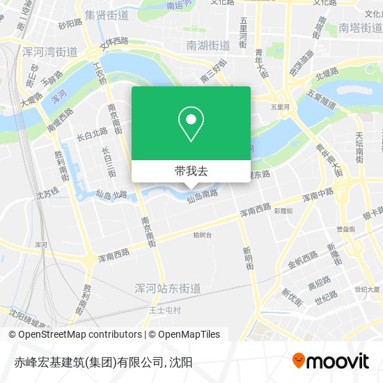 赤峰宏基建筑(集团)有限公司地图