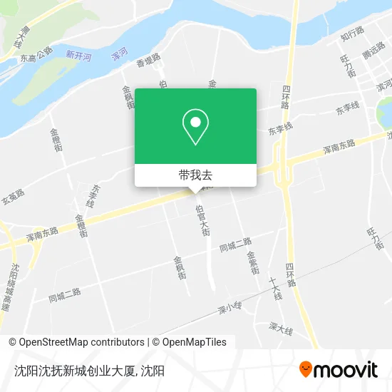 沈阳沈抚新城创业大厦地图