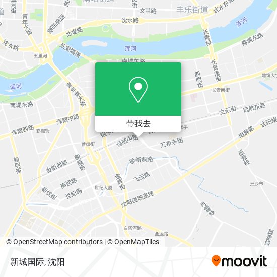 新城国际地图