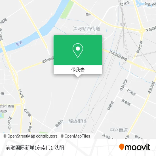 满融国际新城(东南门)地图