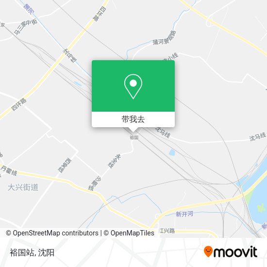 裕国站地图