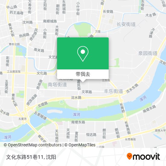 文化东路51巷11地图