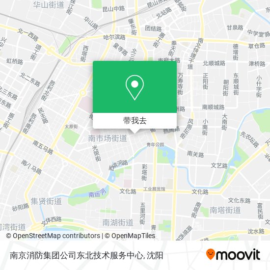 南京消防集团公司东北技术服务中心地图