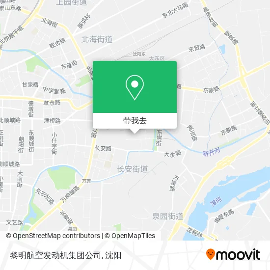 黎明航空发动机集团公司地图