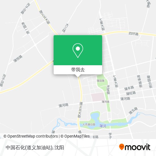 中国石化(道义加油站)地图