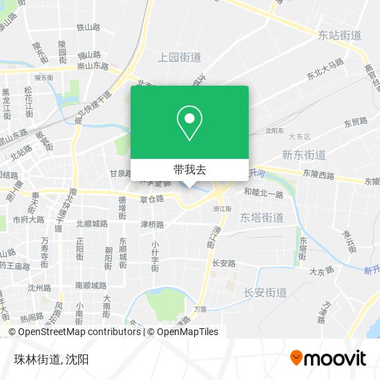 珠林街道地图