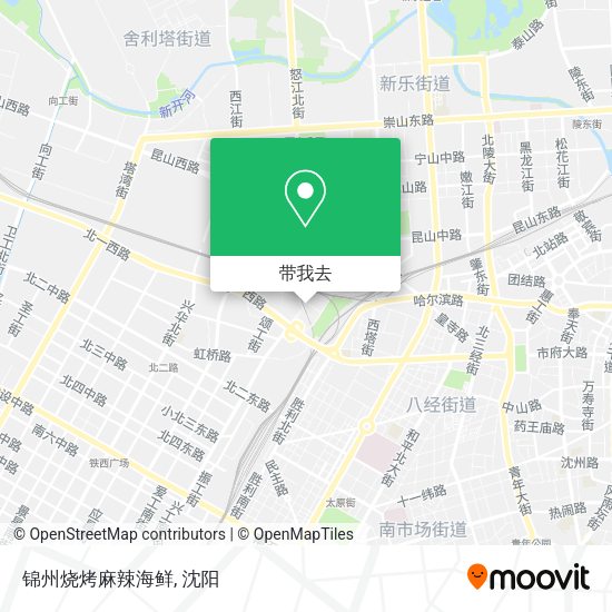 锦州烧烤麻辣海鲜地图