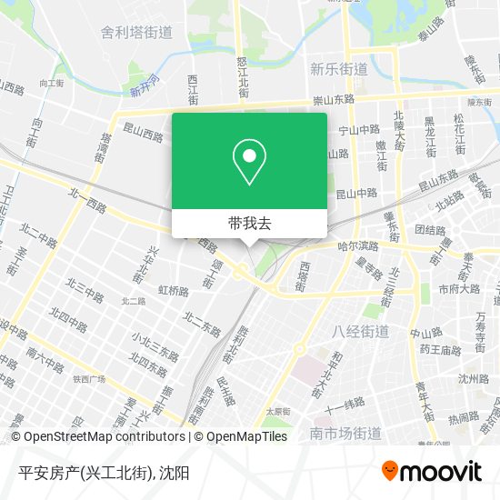 平安房产(兴工北街)地图