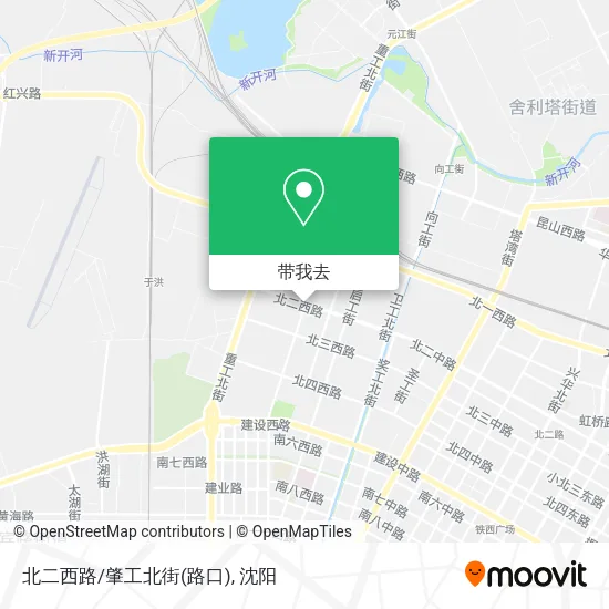 北二西路/肇工北街(路口)地图