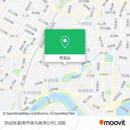 韵达快递(和平路马路湾公司)地图