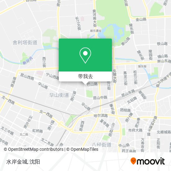 水岸金城地图
