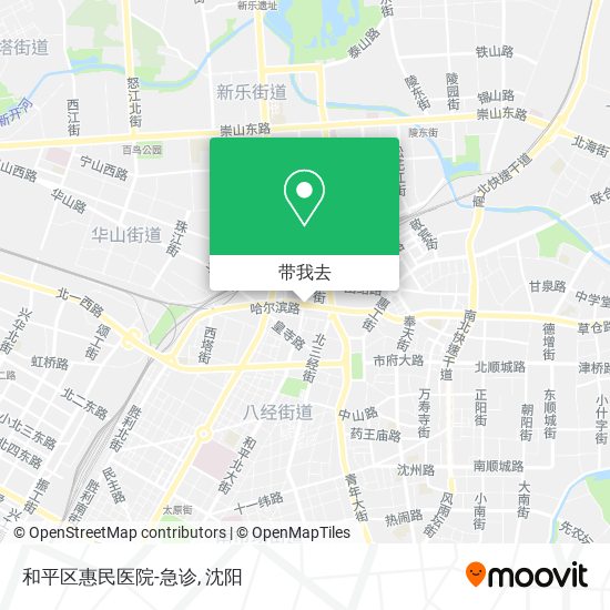 和平区惠民医院-急诊地图
