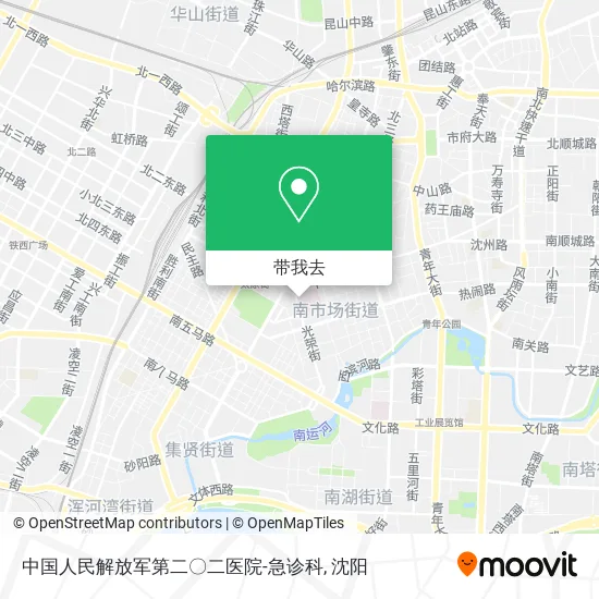 中国人民解放军第二〇二医院-急诊科地图