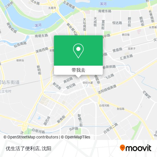 优生活了便利店地图