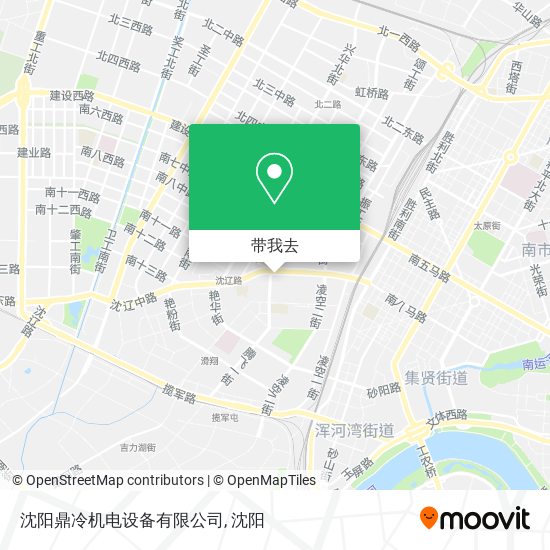 沈阳鼎冷机电设备有限公司地图