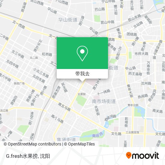 G.fresh水果捞地图