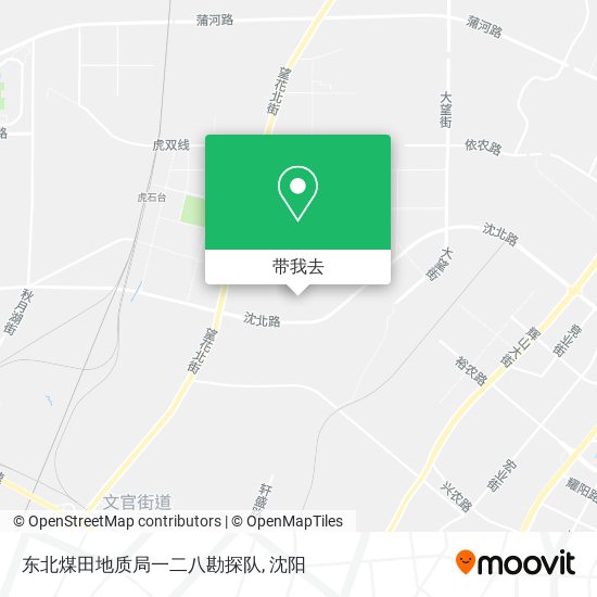 东北煤田地质局一二八勘探队地图