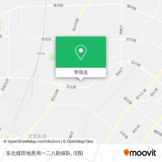 东北煤田地质局一二八勘探队地图