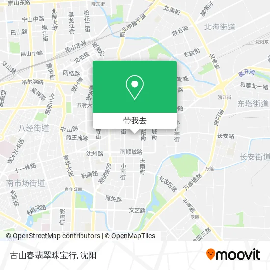 古山春翡翠珠宝行地图