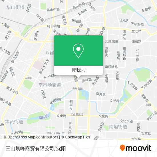 三山晨峰商贸有限公司地图