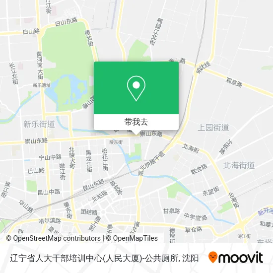 辽宁省人大干部培训中心(人民大厦)-公共厕所地图