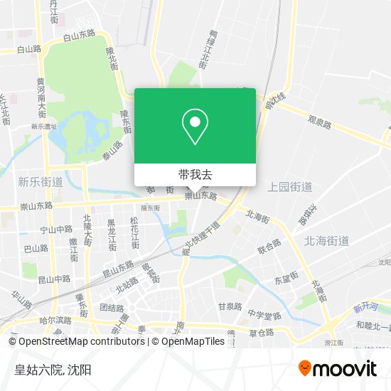 皇姑六院地图