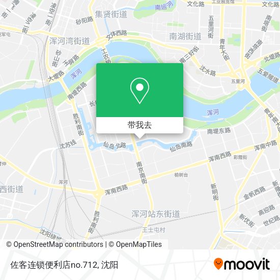 佐客连锁便利店no.712地图