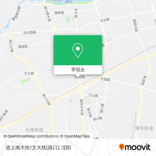 道义南大街/文大线(路口)地图