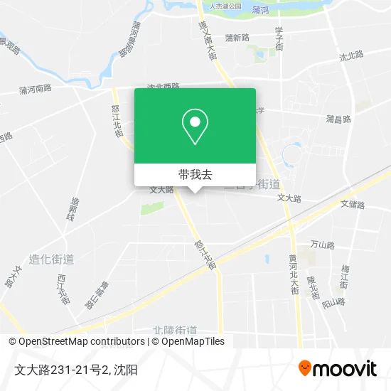 文大路231-21号2地图
