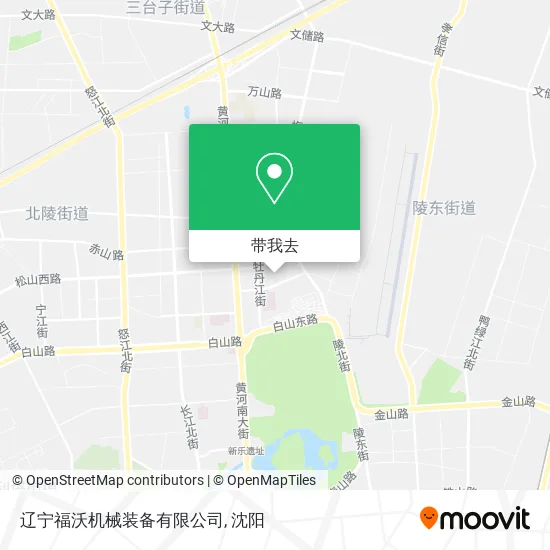 辽宁福沃机械装备有限公司地图