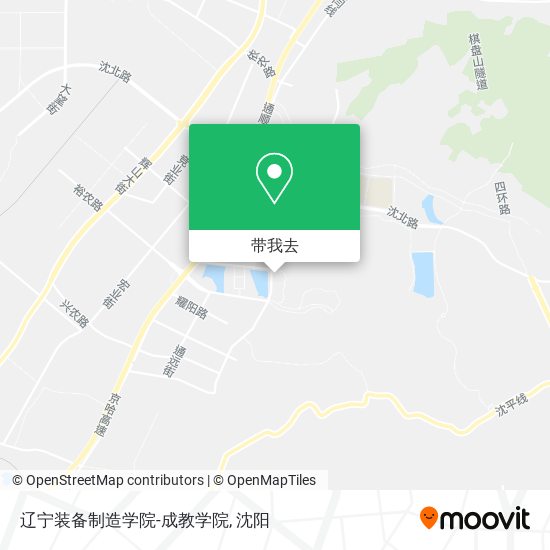 辽宁装备制造学院-成教学院地图