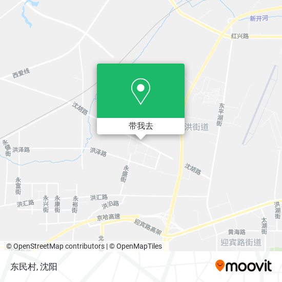 东民村地图